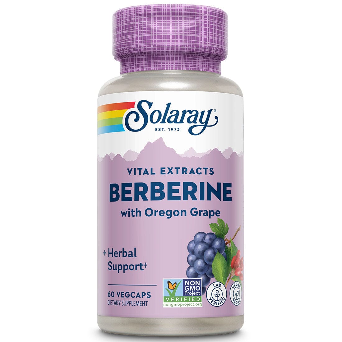 Solaray Berberine Root Extract 250mg, 60 VegCaps