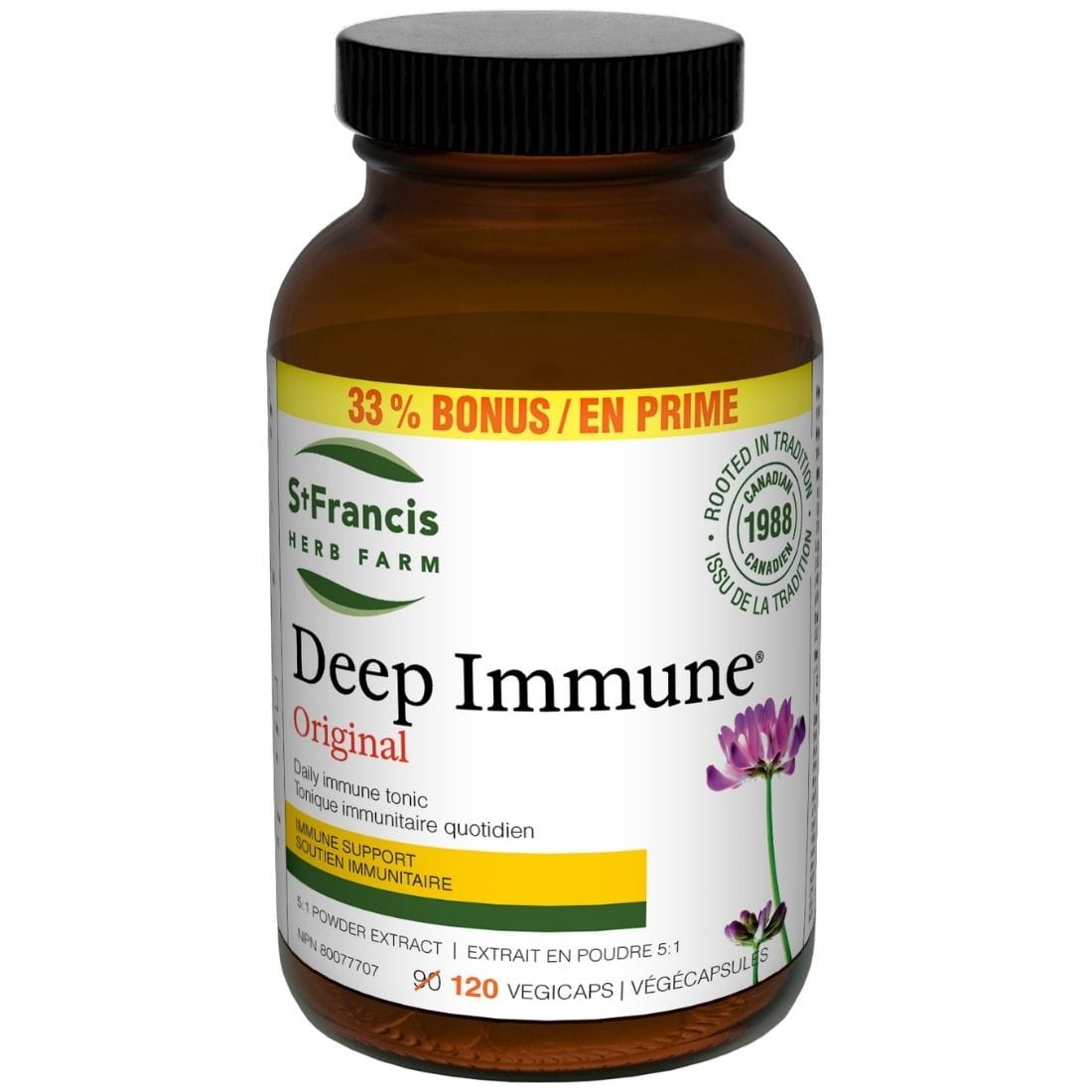 St. Francis Deep Immune Capsules, 5:1 Extract