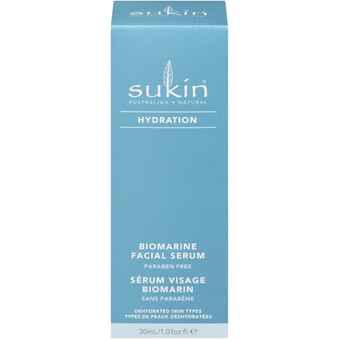 Sukin Hydration Bio Marine Facial Serum, 30 ml, Clearance 40% Off, Final Sale