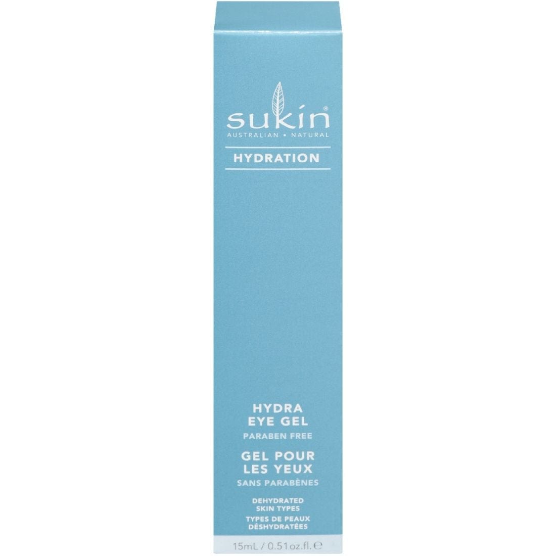 Sukin Hydration Hydra Eye Gel, 15 ml, Clearance 40% Off, Final Sale
