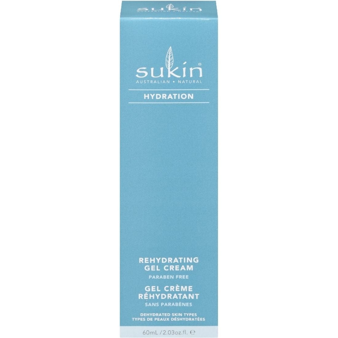 Sukin Hydration Rehydrating Gel Cream, 60 ml