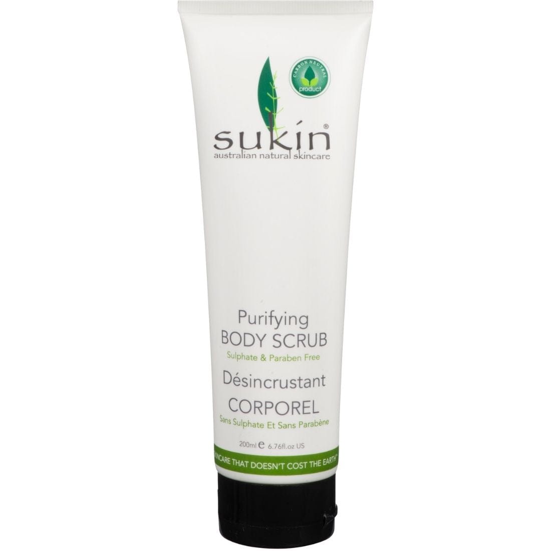 Sukin Purifying Body Scrub, 200 ml