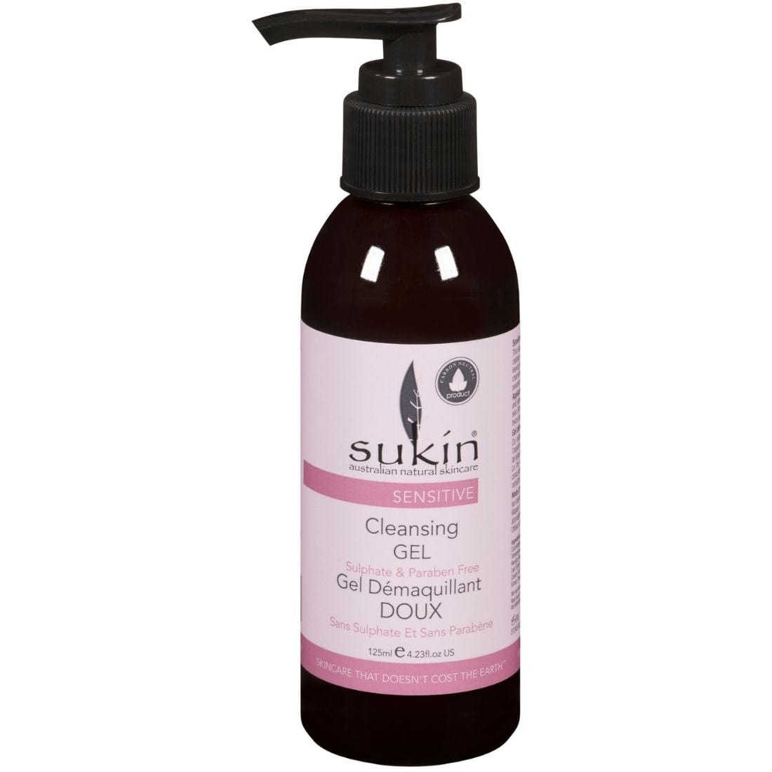 Sukin Sensitive Cleansing Gel, 125 ml, Clearance 40% Off, Final Sale