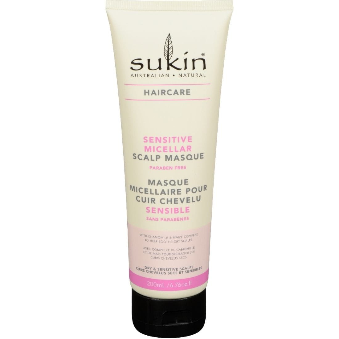 Sukin Sensitive Micellar Scalp Masque, 200 ml, Clearance 40% Off, Final Sale