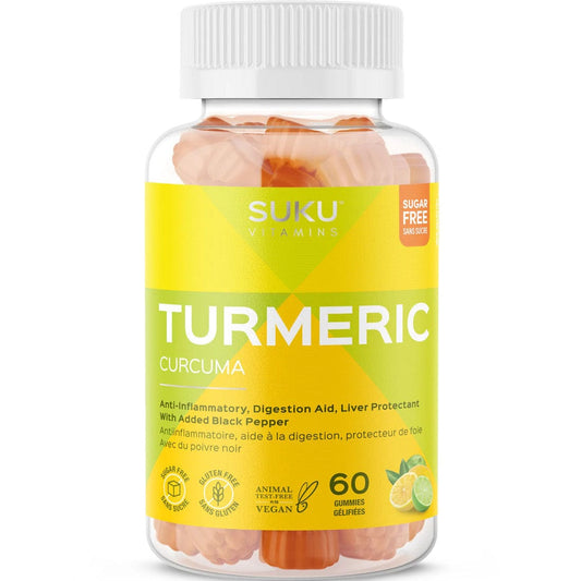 Suku Vitamins Turmeric, 60 Gummies