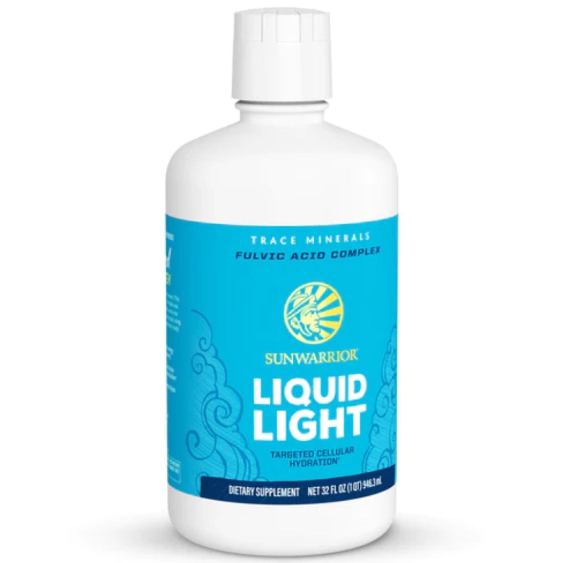 Sun Warrior Liquid Light Trace Minerals Complex (with Fulvic Acid), 946ml