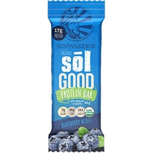 Sun Warrior Sol Good Protein Bars (No Estimated Arrival Date ~ Enter your email to be notified)