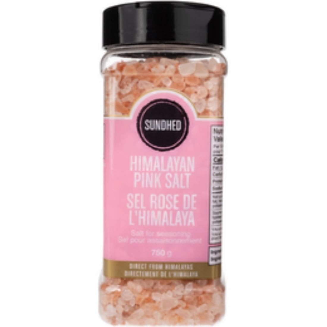 Sundhed Himalayan Salt Coarse Grain Jar, 750 g