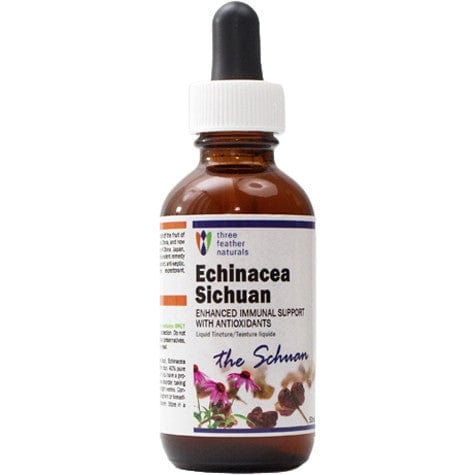 3 Feather Naturals Echinacea Sichuan, 50ml Tincture (Grown & Made in Canada)