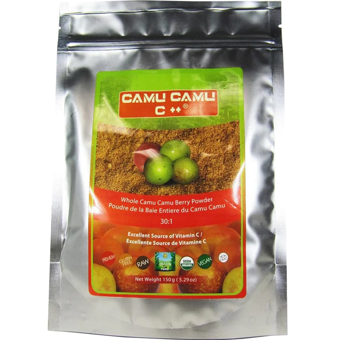 Uhtco Camu Camu C++ Hight Potency 30:1 Extract Camu Camu Powder, 150g