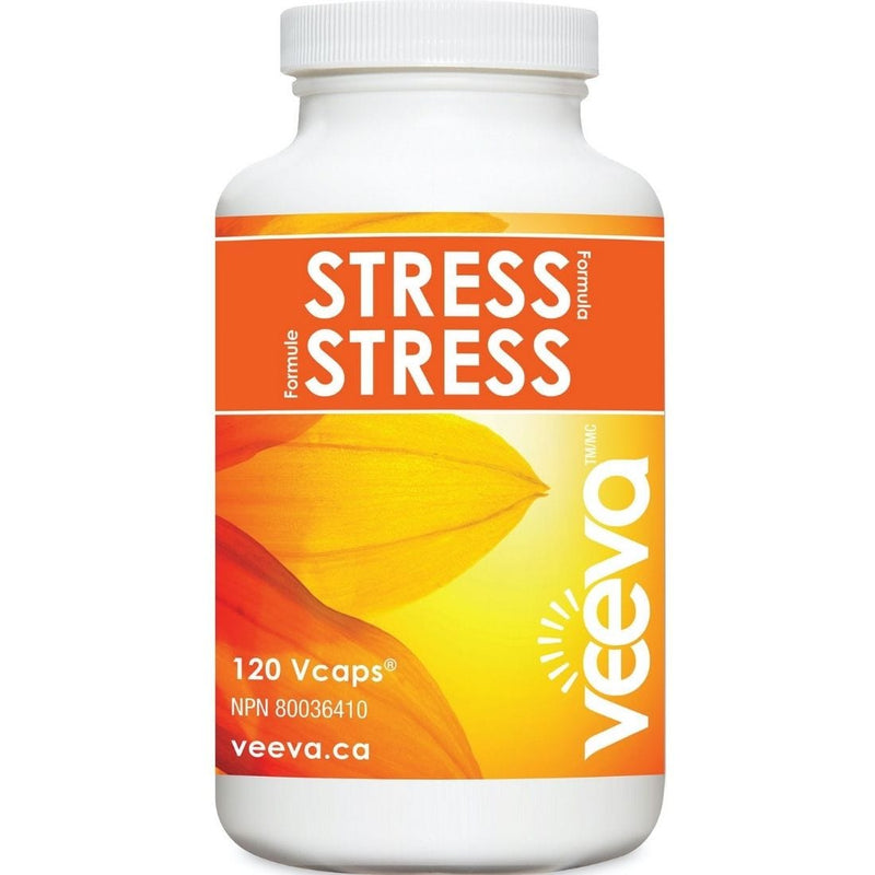 Veeva Stress Formula, Reduce Mental and Physical Stress, 60-120 Capsules