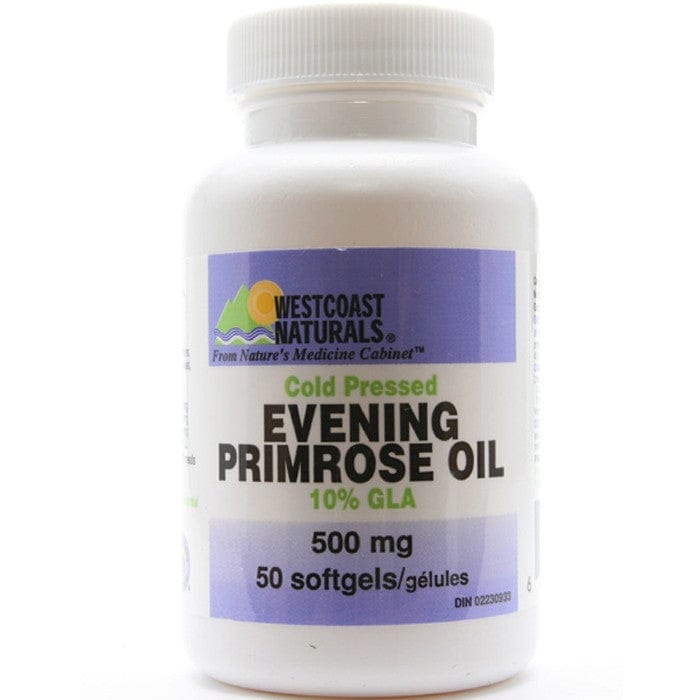 Westcoast Naturals Evening Primrose Oil Cold Pressed 500mg, 100 Softgels