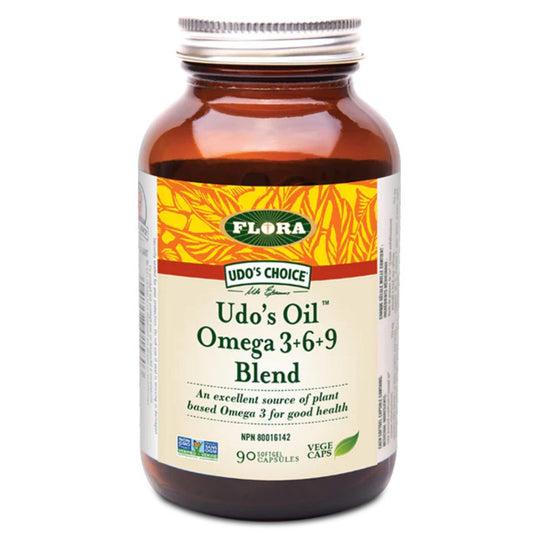 90 Softgels | Flora Udo's Oil Omega 3, 6 and 9