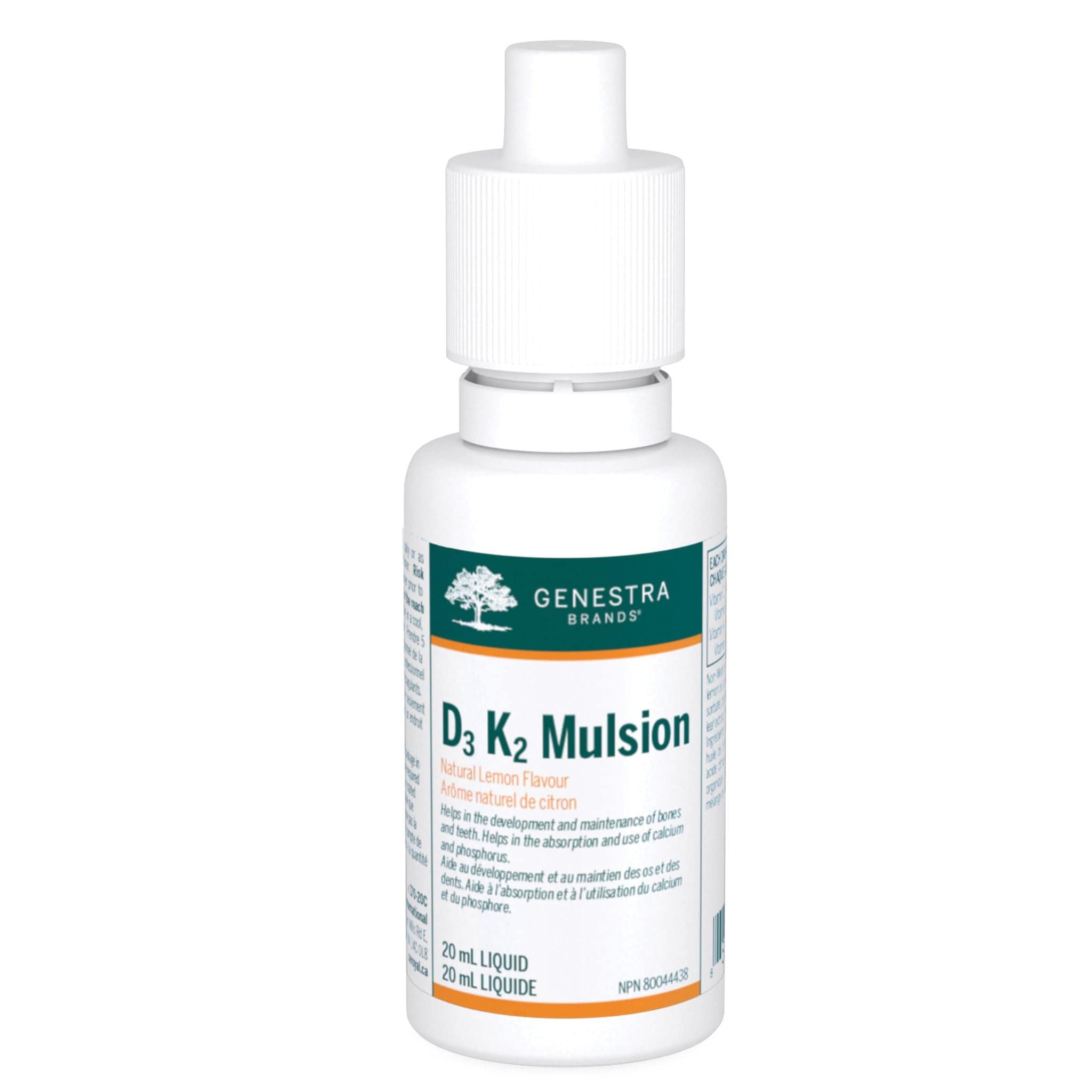 Genestra D3 K2 Mulsion Drops, 20ml
