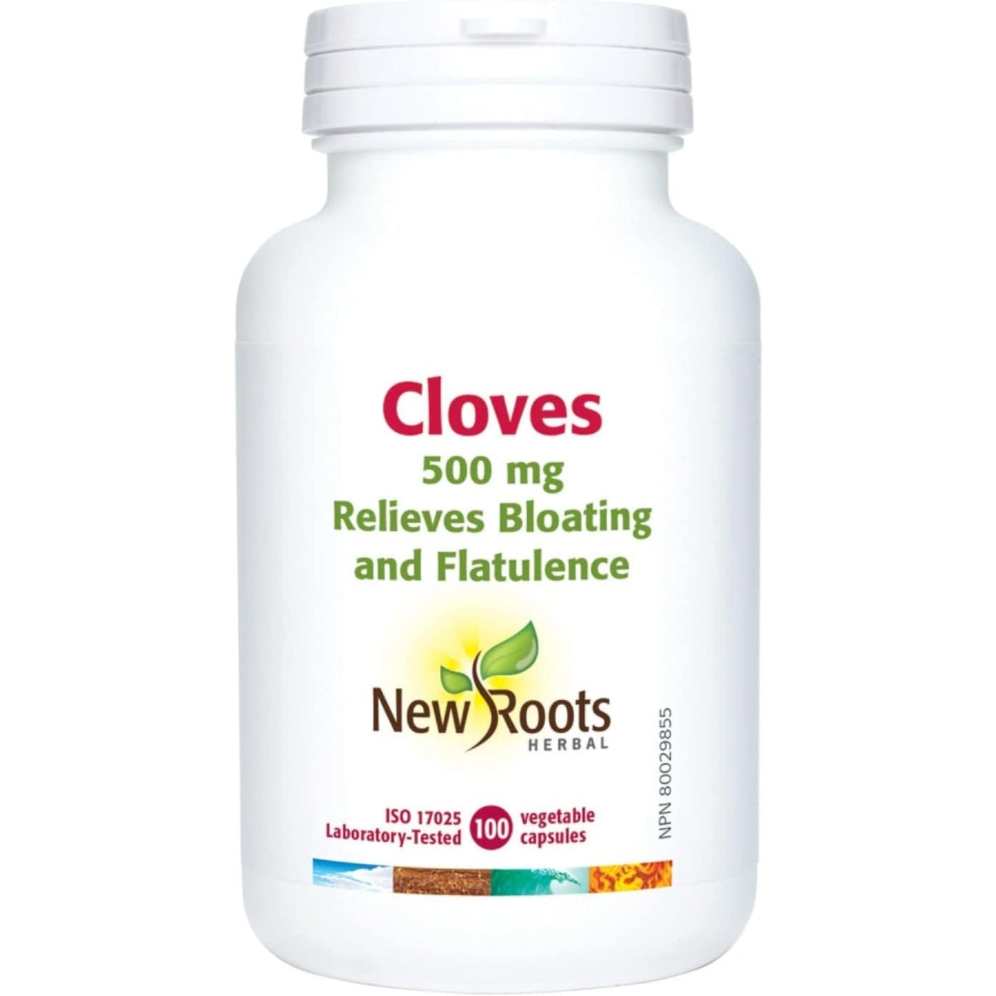 100 Vegetable Capsules | New Roots Herbal Cloves 500 mg