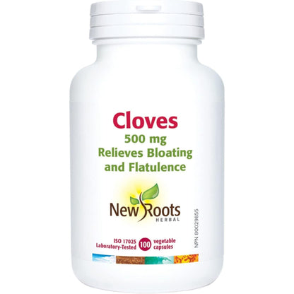 100 Vegetable Capsules | New Roots Herbal Cloves 500 mg