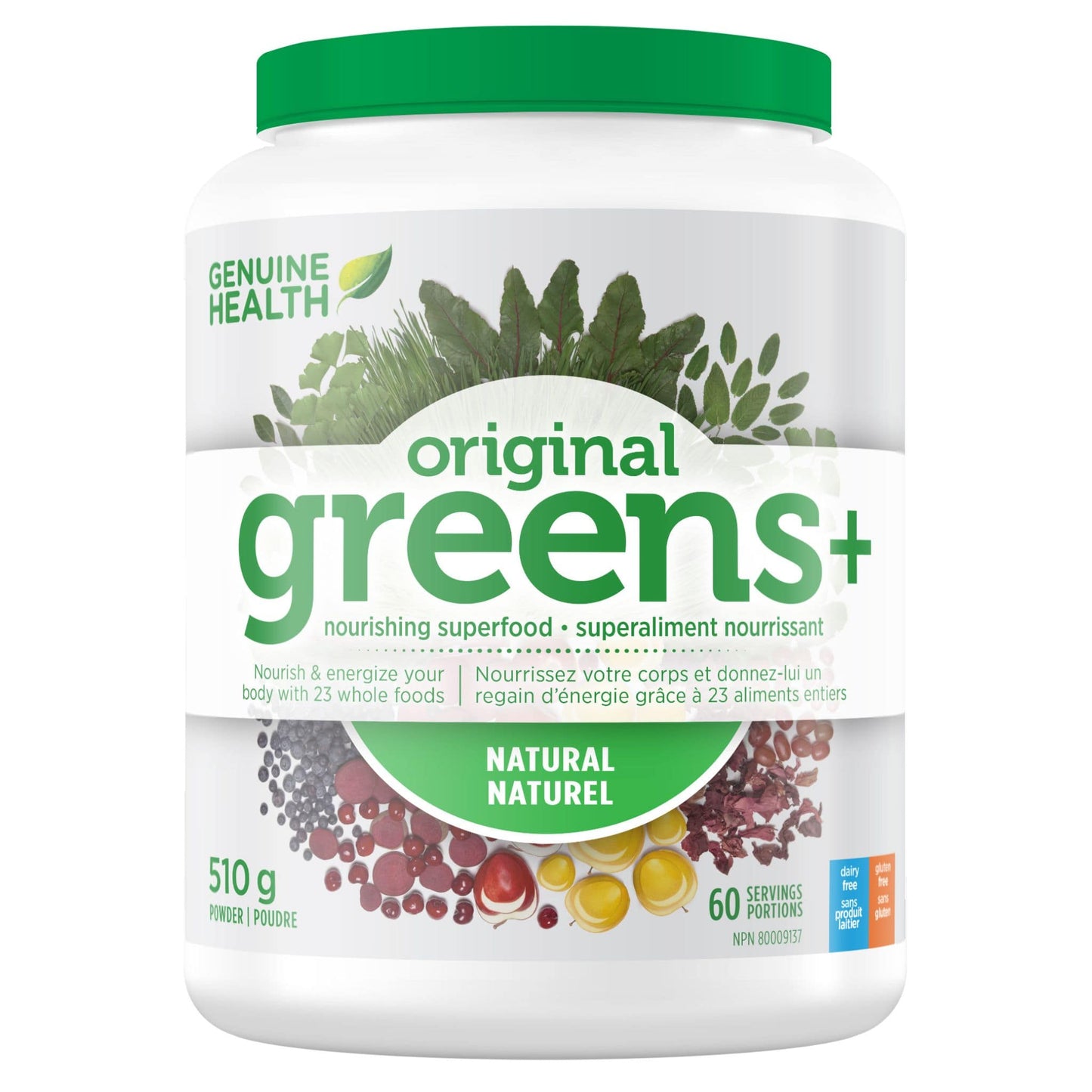 Original, 510g | Genuine Health Original Greens+ // natural flavour