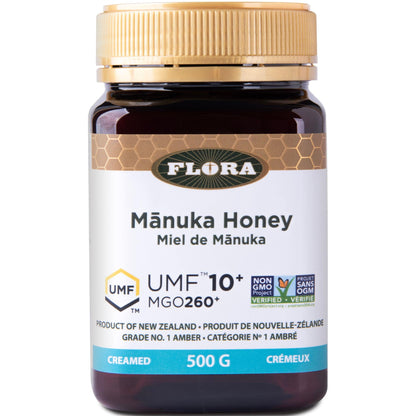 500 g | Flora Manuka Honey UMF 10+ MGO 260+