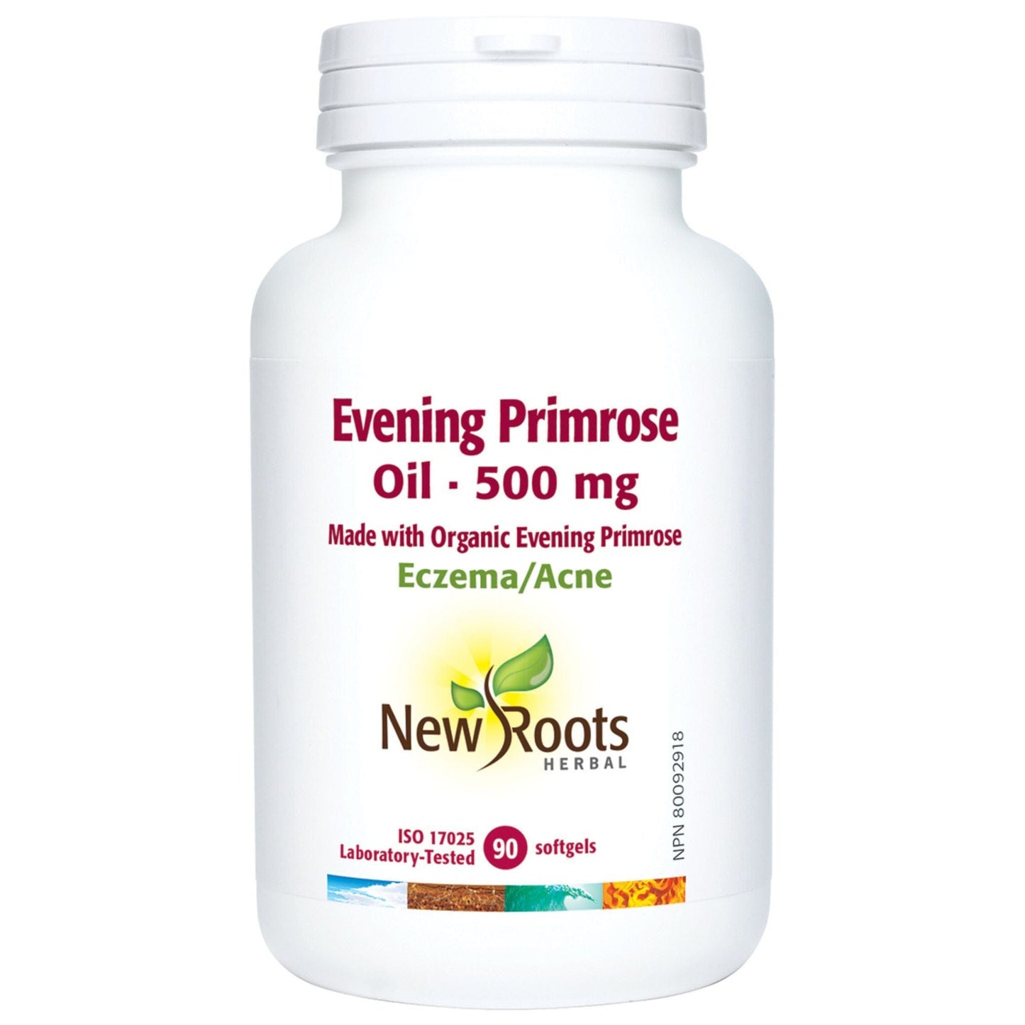 90 Softgels | New Roots Herbal Evening Primerose Oil bottle
