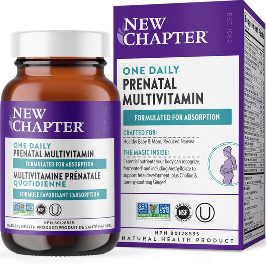 30 Tablets | New Chapter One Daily Prenatal Multivitamin