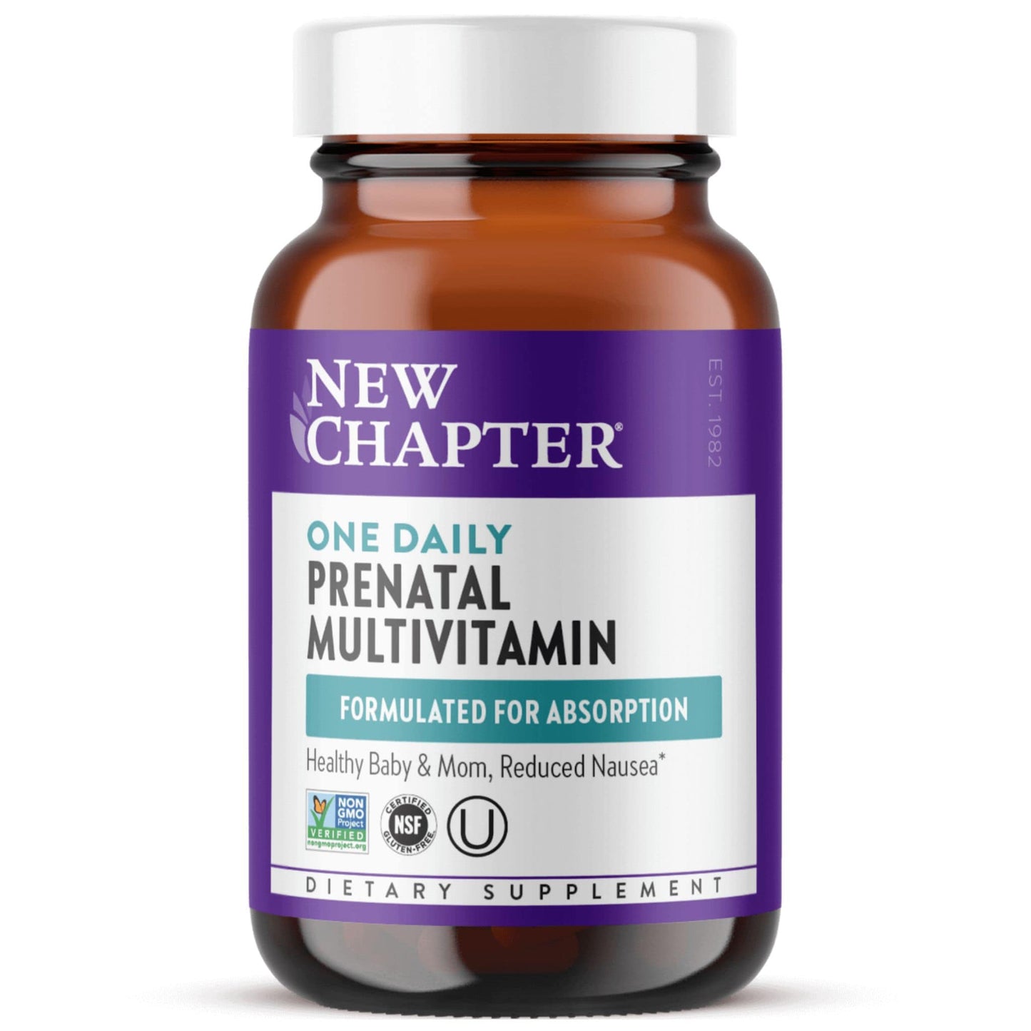 30 Tablets | New Chapter One Daily Prenatal Multivitamin