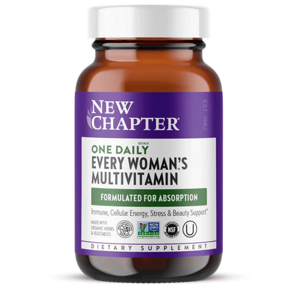 New Chapter Every Woman's One Daily Multivitamin Tablets