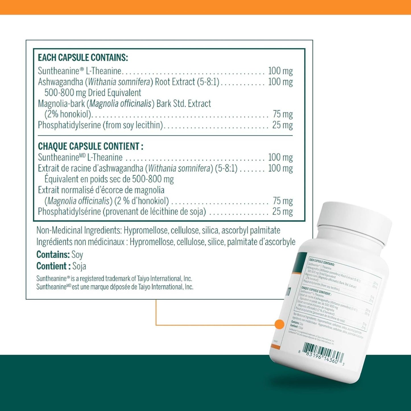 120 Vegetarian Capsules | Genestra Brands Adreno Calm