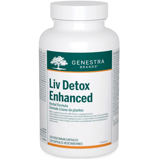 120 Vegetarian Capsules | Genestra Brands Liv Detox Enhanced