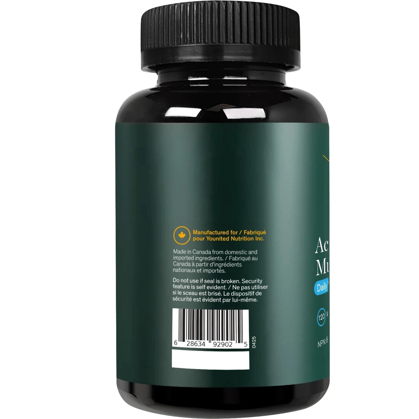 120 Vegetable Capsules | Younited Wellness Active Men's Multi