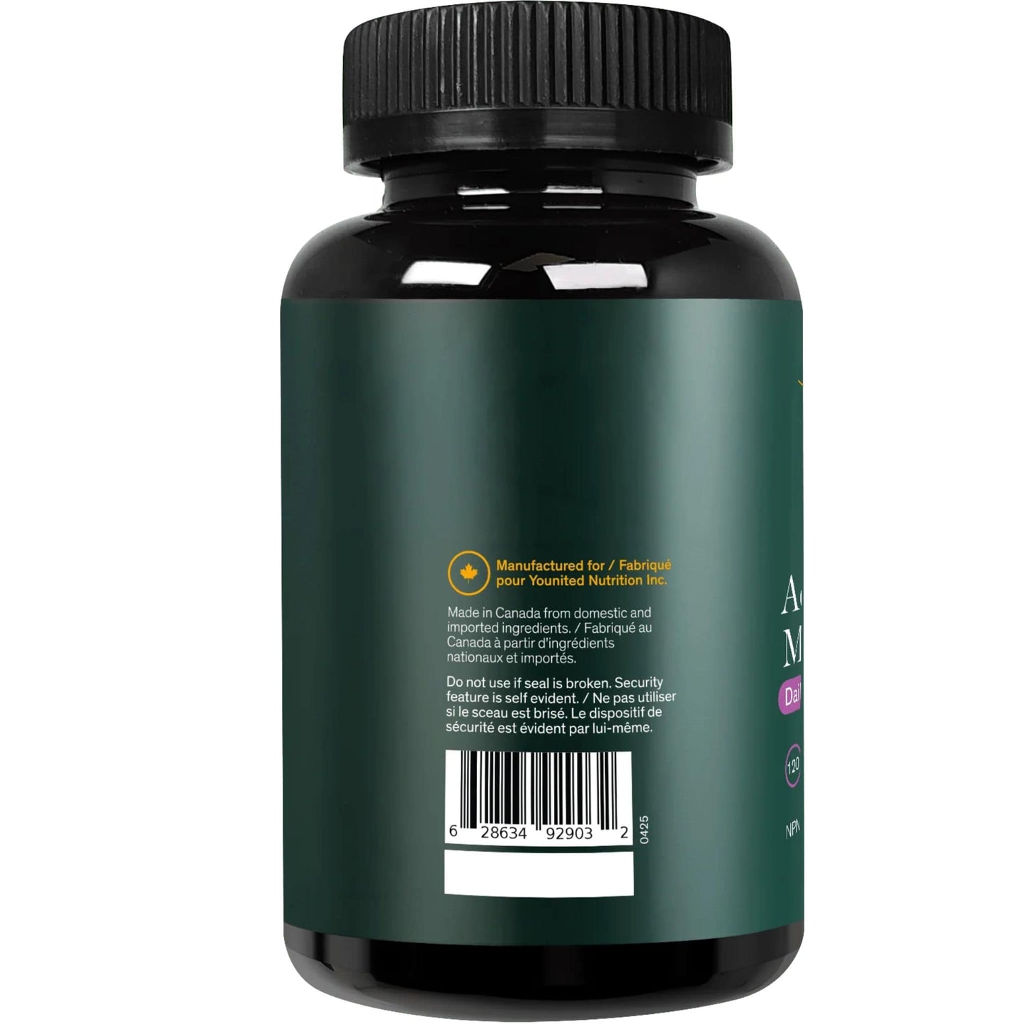 120 Vegetable Capsules | Younited Wellness Active Women's Multi