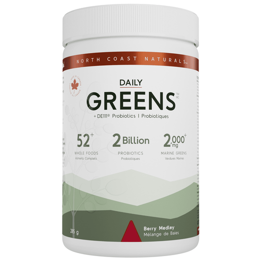 285g Berry Medley | North Coast Naturals Daily Greens Powder