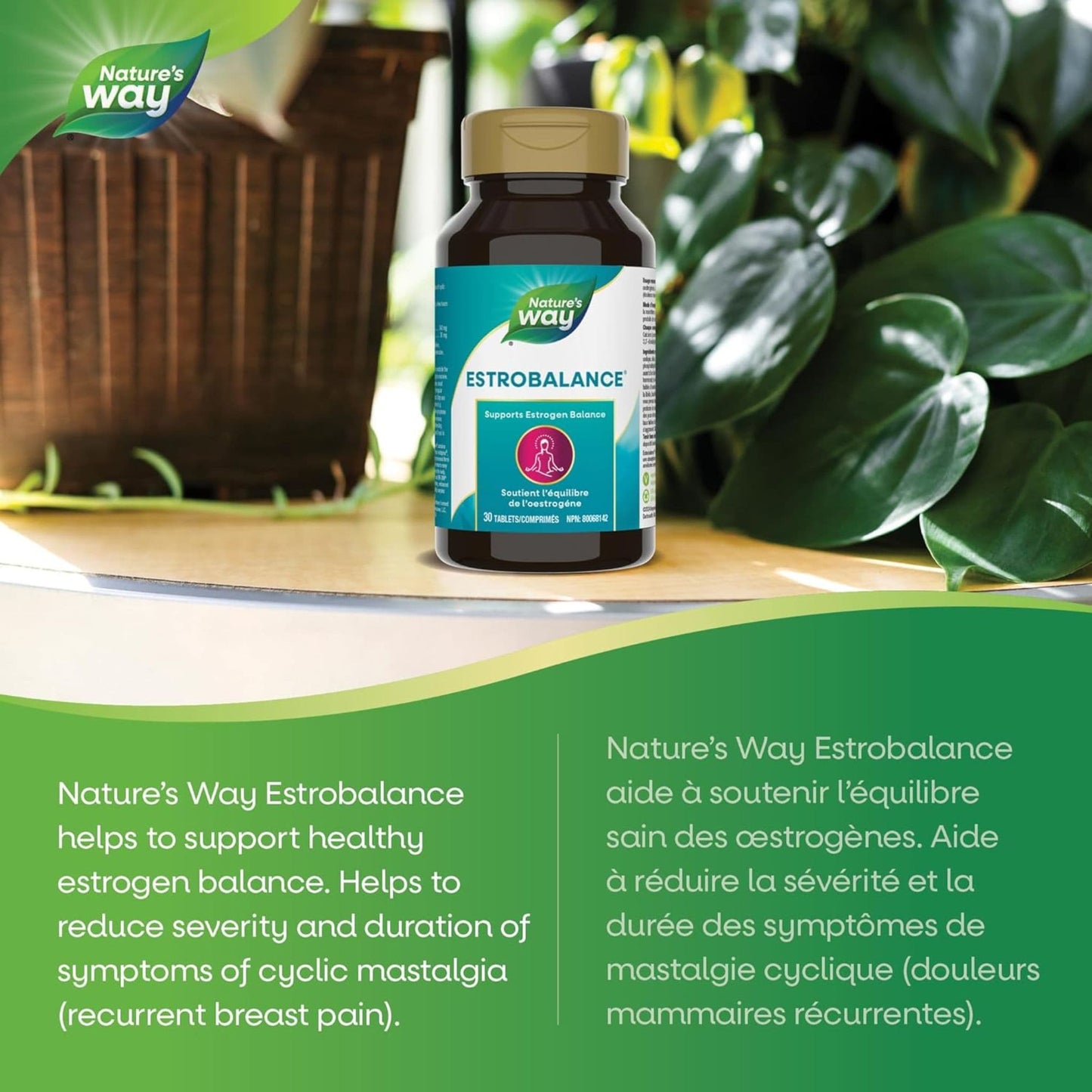 30 Tablets | Nature's Way Estrobalance, Supports Estrogen Balance