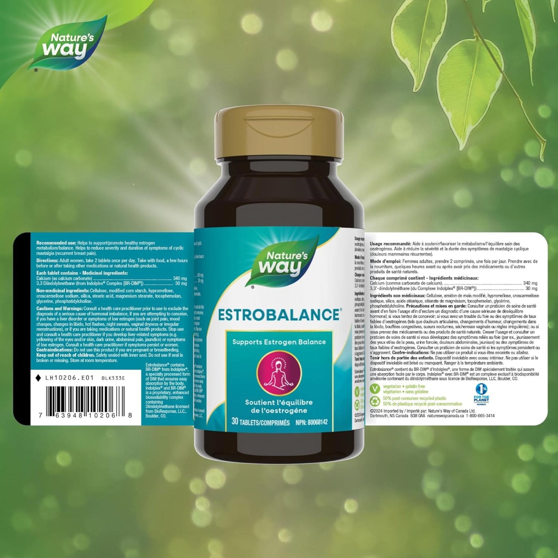 30 Tablets | Nature's Way Estrobalance, Supports Estrogen Balance