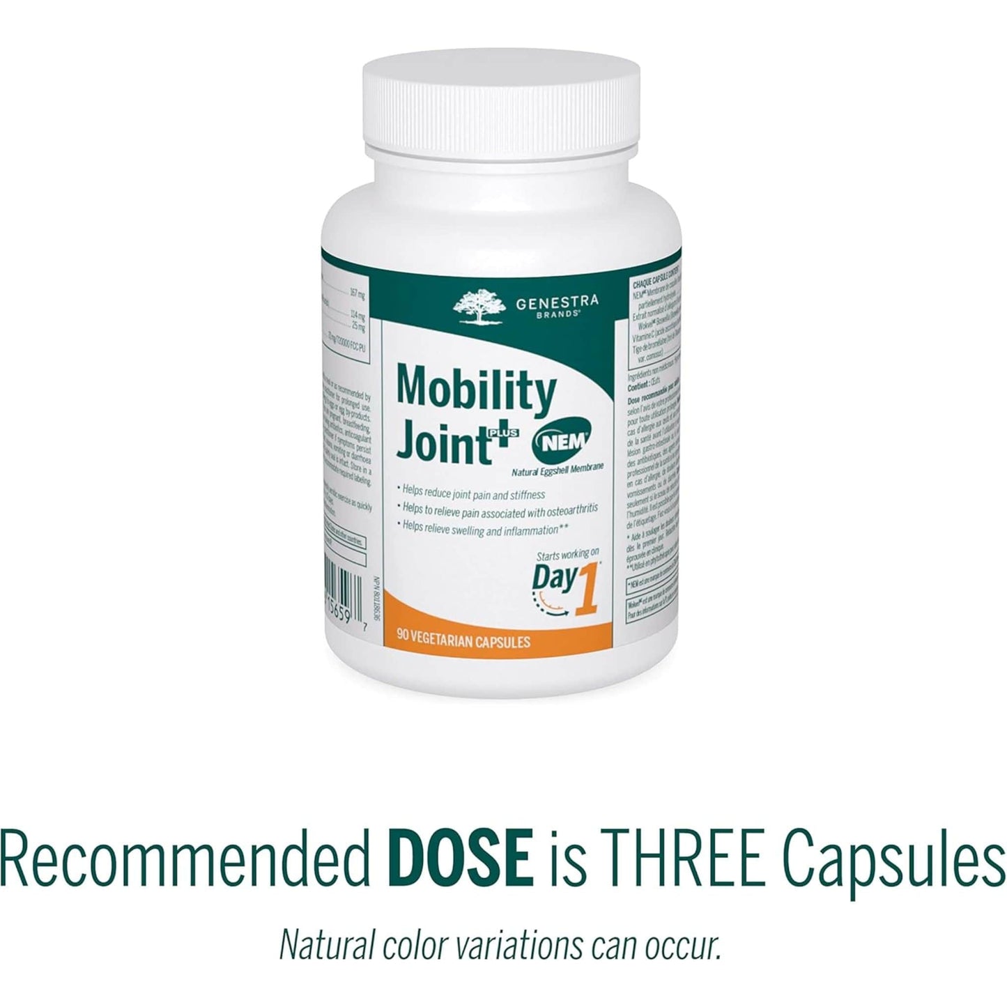 90 Vegetarian Capsules | Genestra Brands Mobility Joint Plus NEM