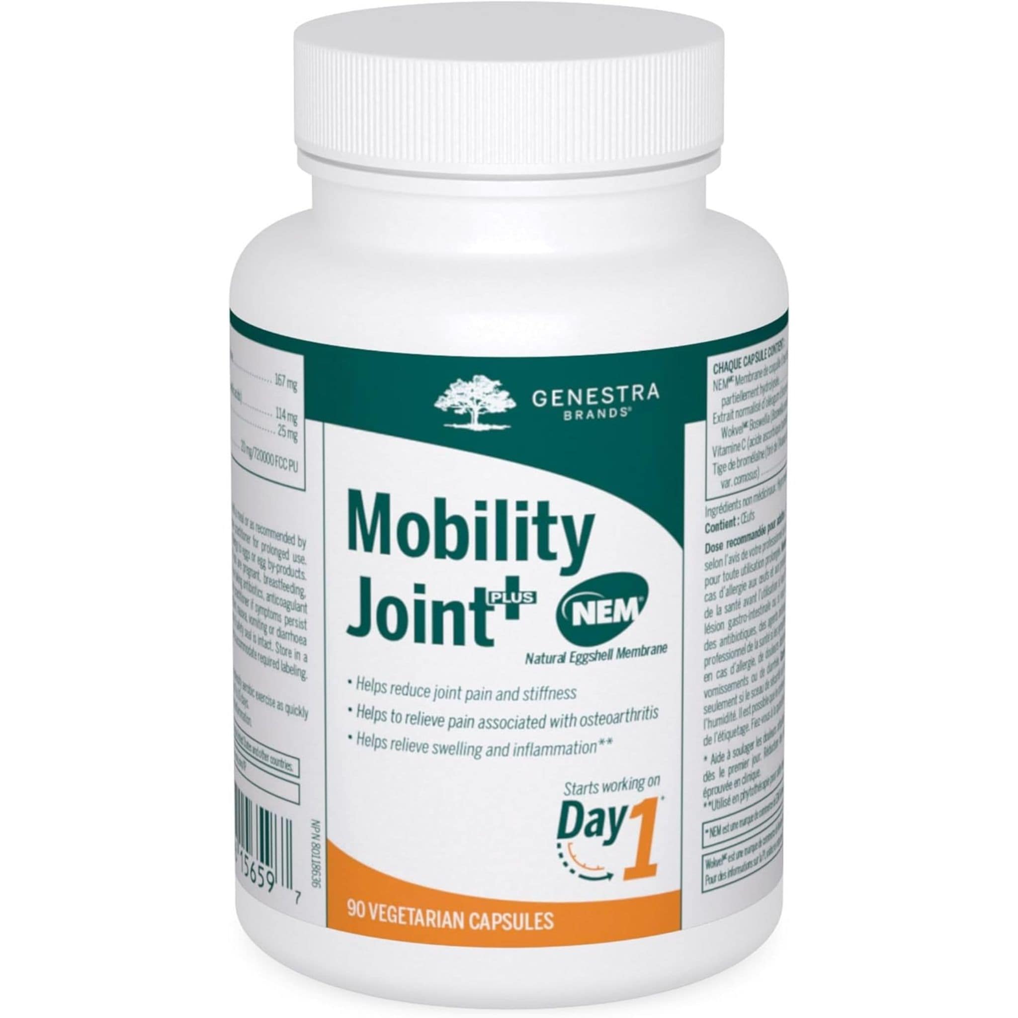 Genestra Mobility Joint Plus NEM, 90 Vegetarian Capsules