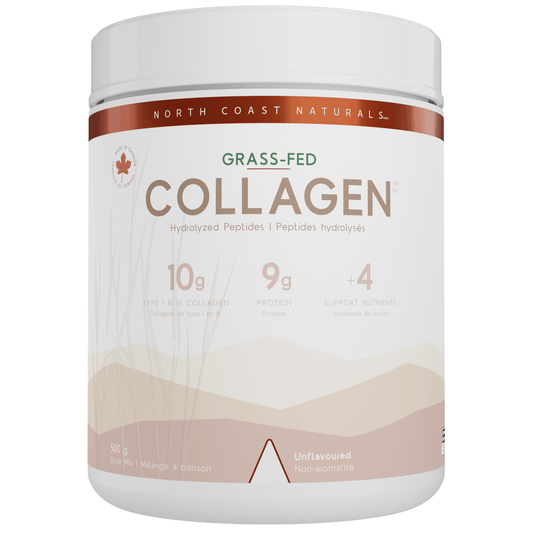 500g Unflavoured | North Coast Naturals Grass-Fed Collagen Powder
