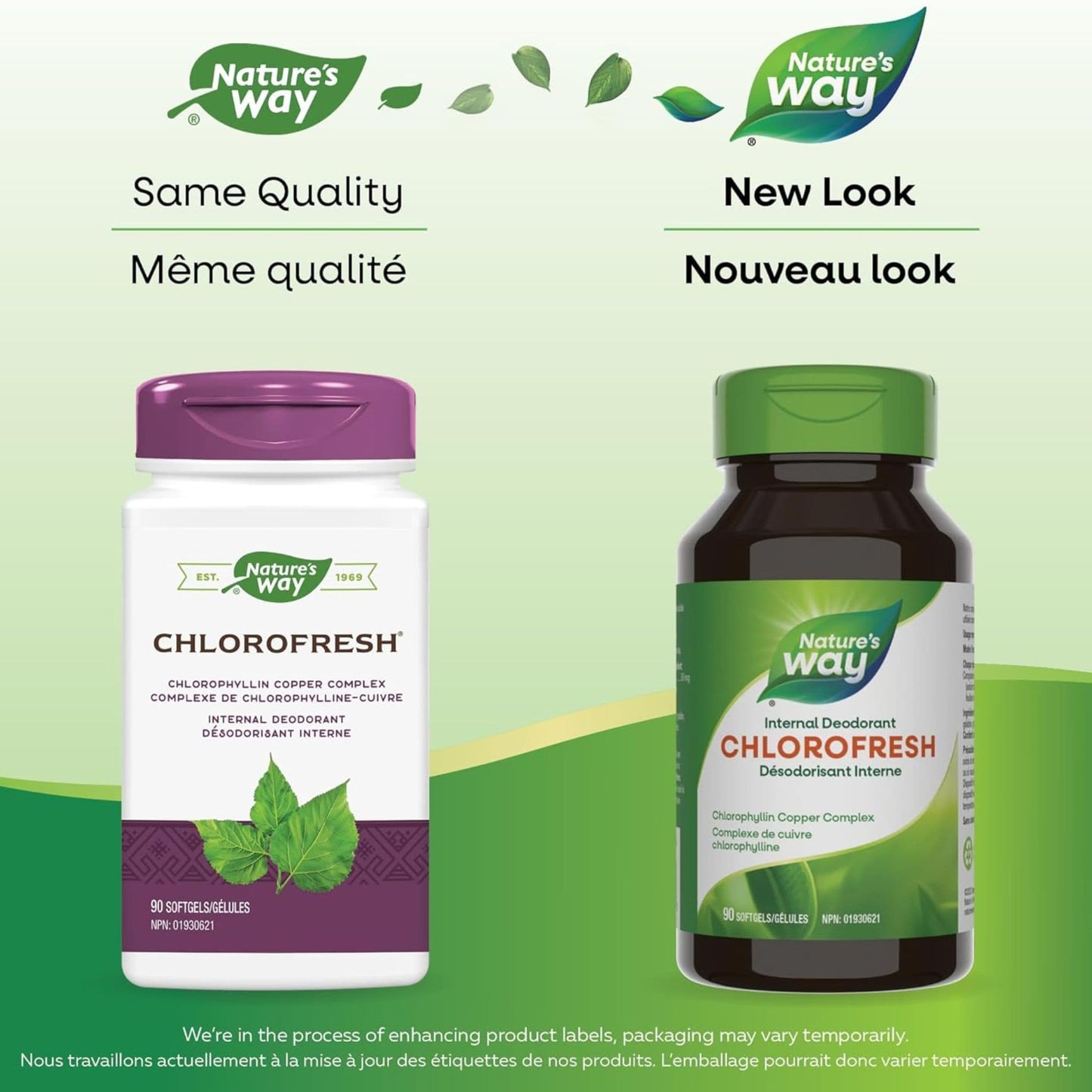 90 Softgels | Nature's Way Chlorofresh, Chlorophyllin Copper Complex