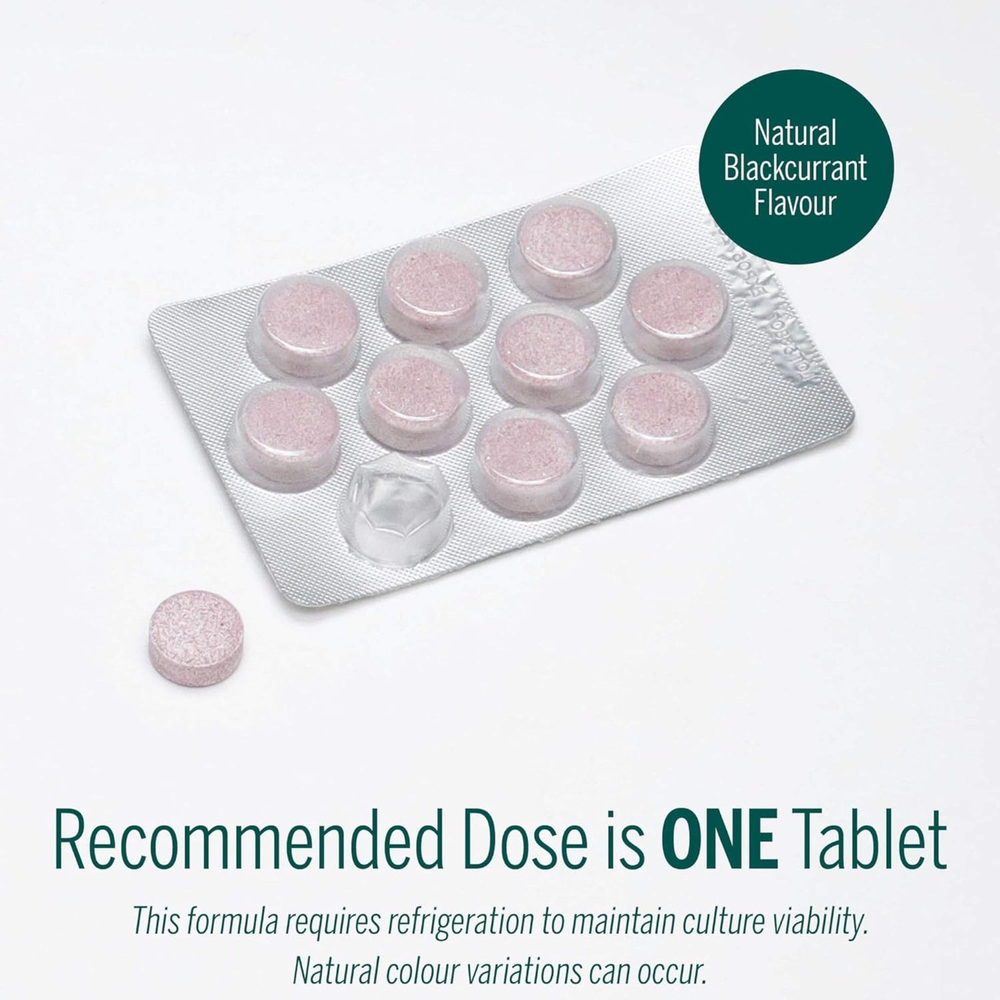 Natural Black Currant Flavour, 30 Chewable Tablets | Genestra Brands HMF Immune