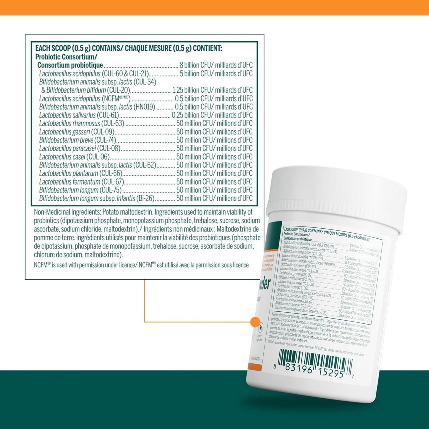 60g | Genestra Brands HMF Multi Strain Powder