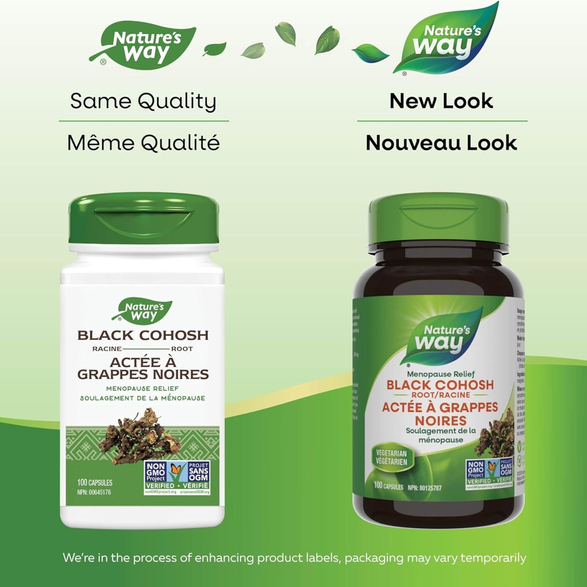 100 Vegetarian Capsules | Nature's Way Black Cohosh Root