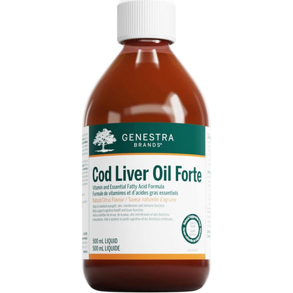 Natural Citrus Flavour, 500mL | Genestra Brands Cod Liver Oil Forte
