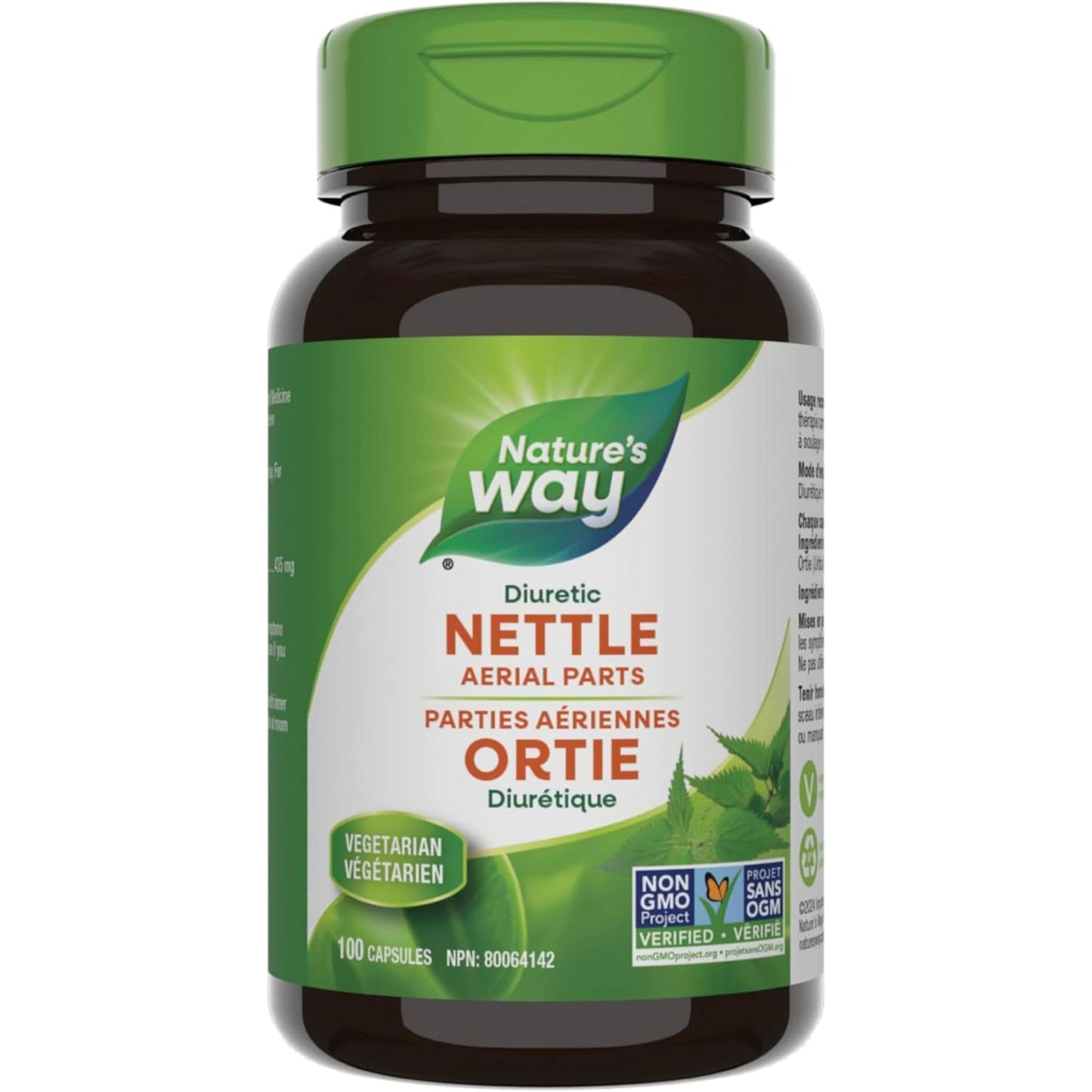 100 Vegetarian Capsules | Nature's Way Nettle Aerial Parts