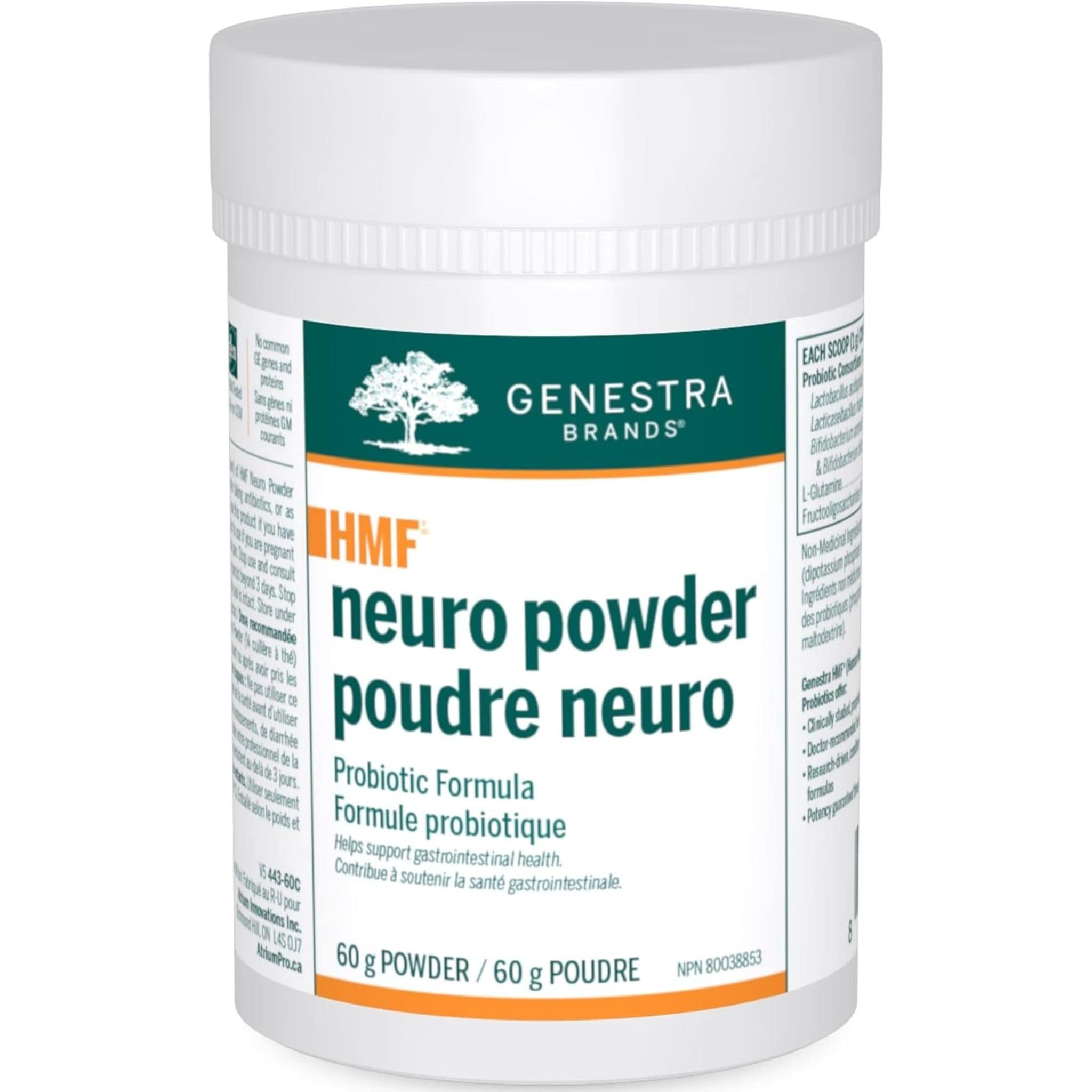 Neurosave Powder Genestra HMF Neuro Powder, 60g - Store in Fridge