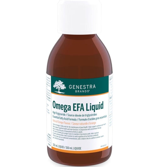 Natural Orange Flavour, 150mL | Genestra Brands Omega EFA Liquid