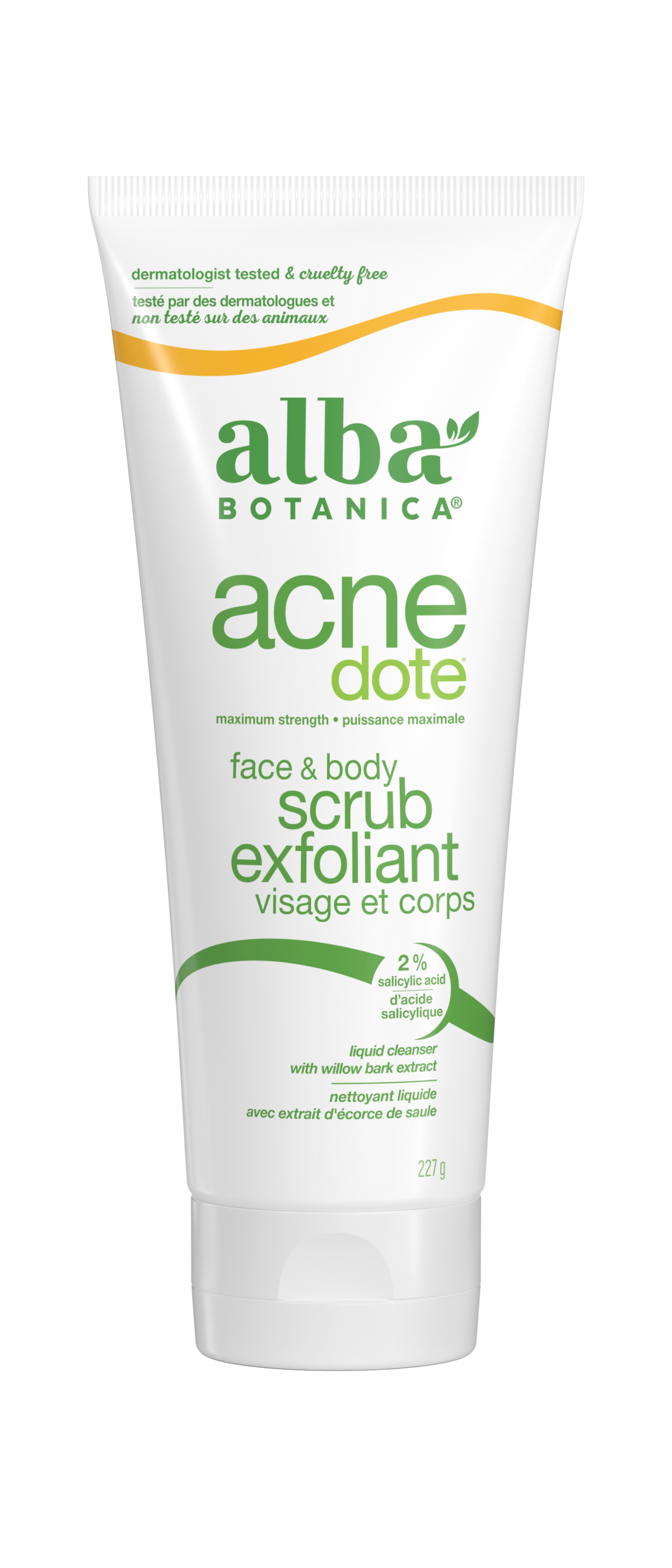 Alba Botanica ACNEdote Face & Body Scrub