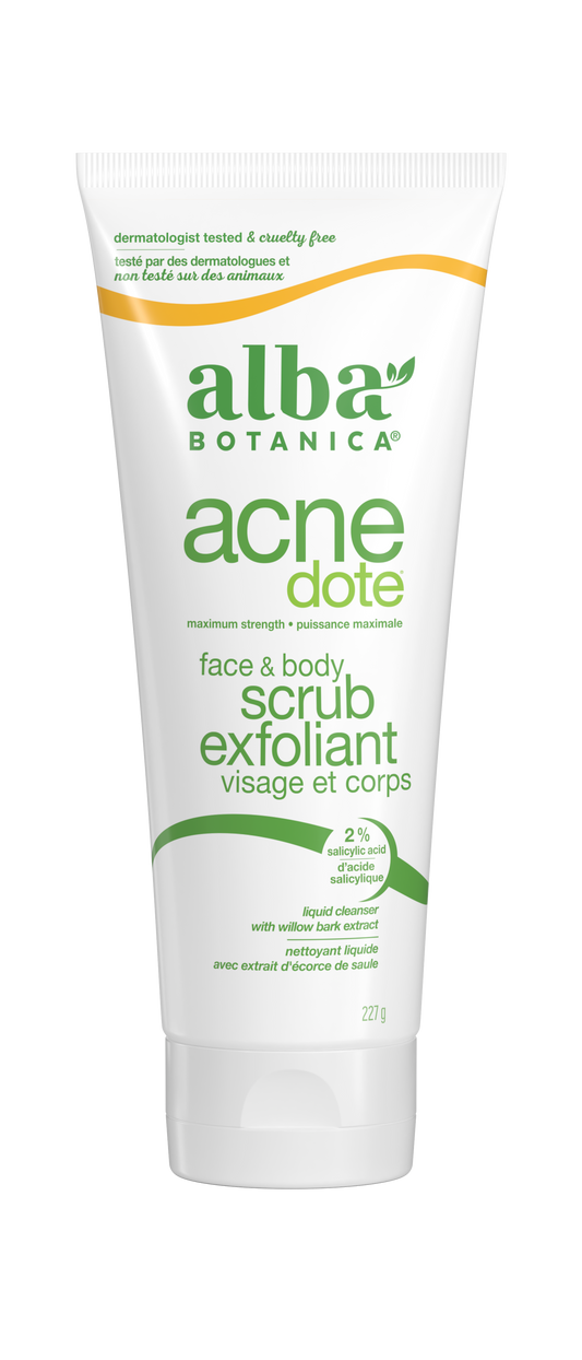 Alba Botanica ACNEdote Face & Body Scrub