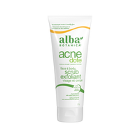 Alba Botanica ACNEdote Face & Body Scrub, 2% Salicylic Acid Acne Scrub for Face and Back, 227g