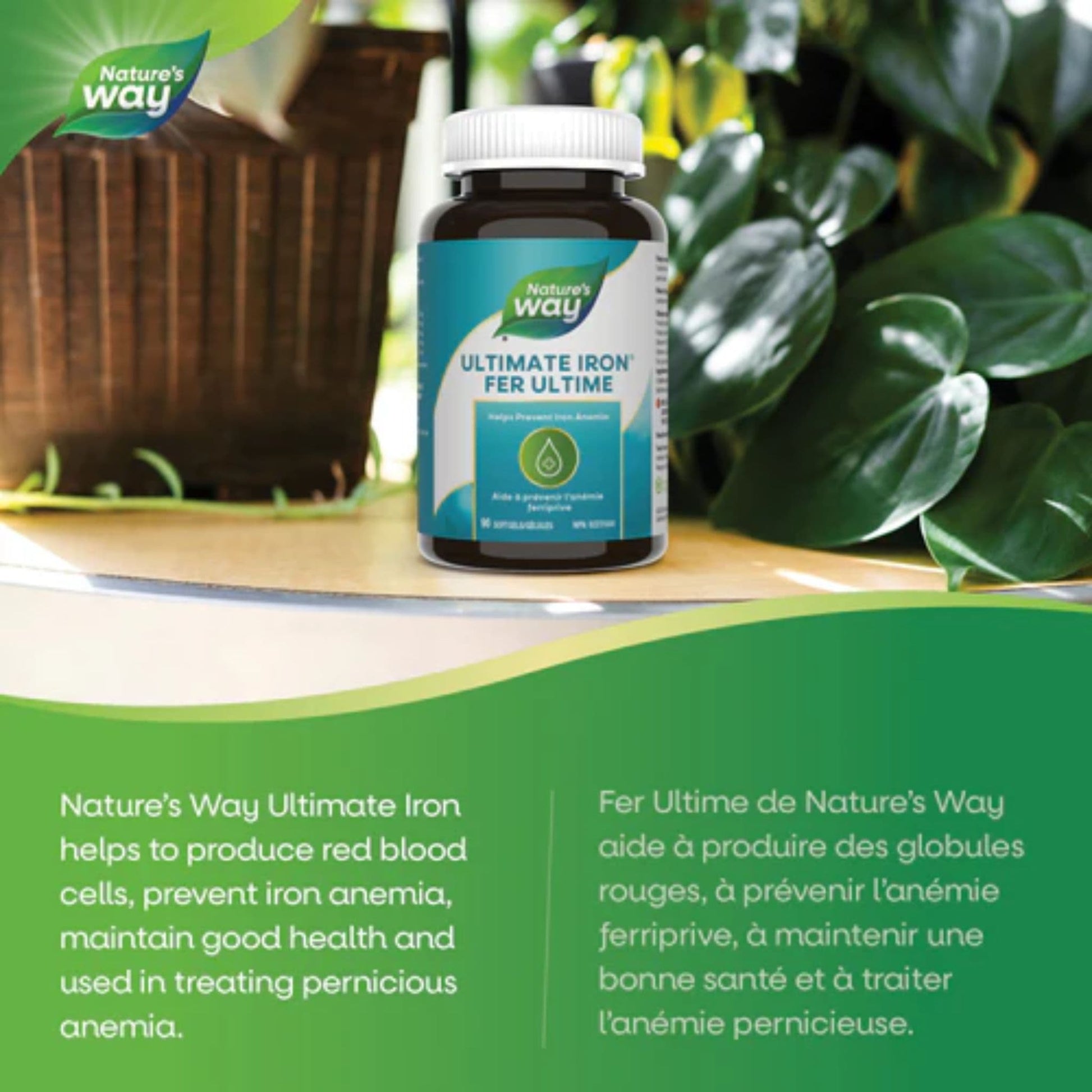 90 Softgels | Nature's Way Ultimate Iron