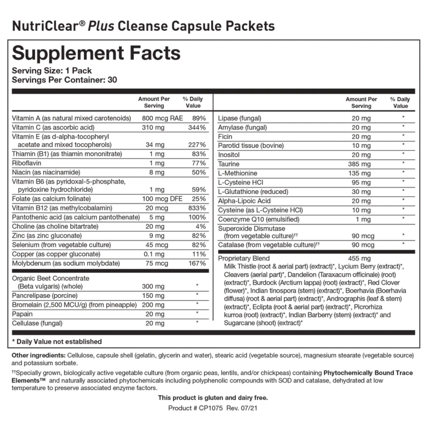 15-Day Metabolic Cleanse Program, 1 Kit | Biotics Research NutriClear Plus