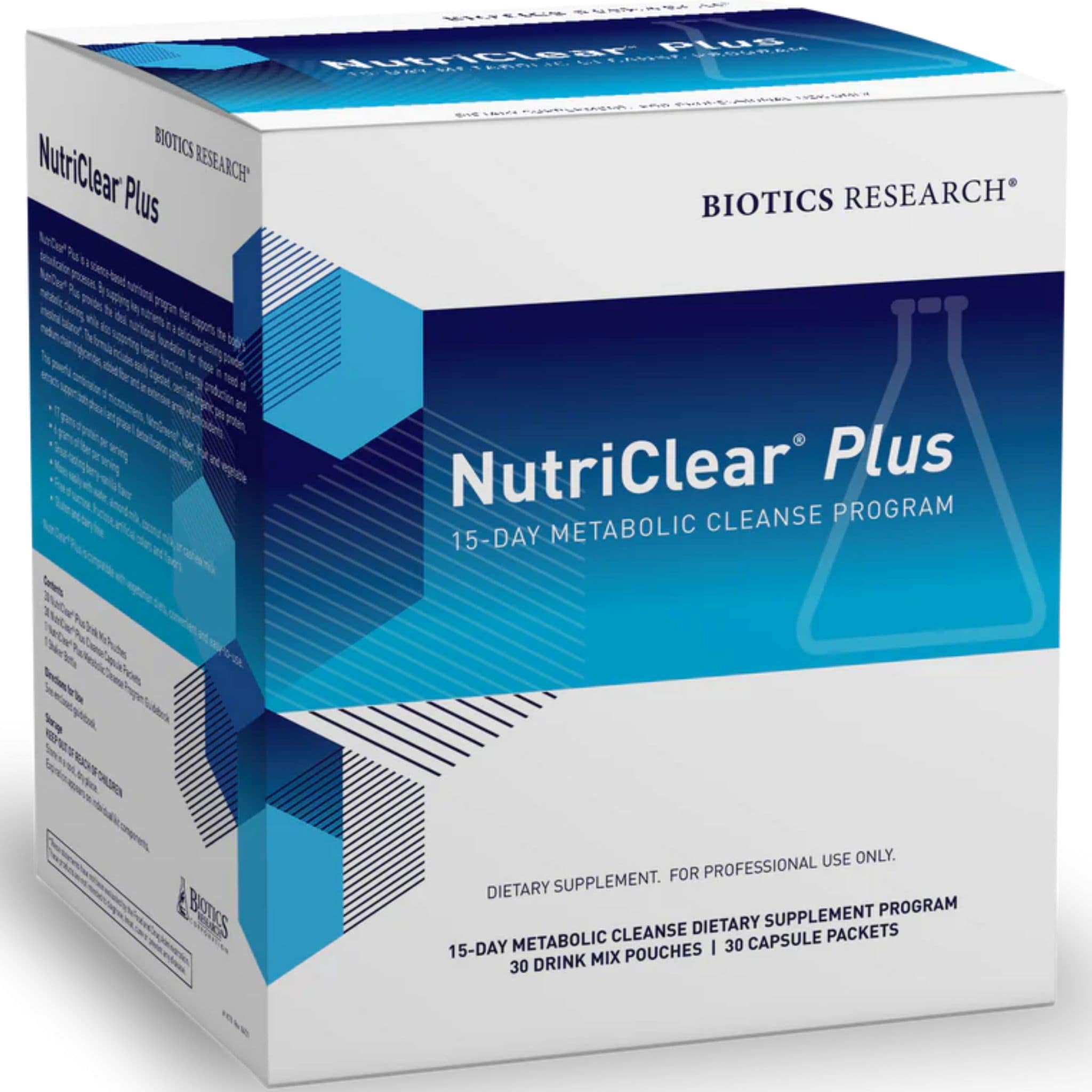 Biotics Research NutriClear Plus, Complete 15-Day Metabolic Cleanse Pr
